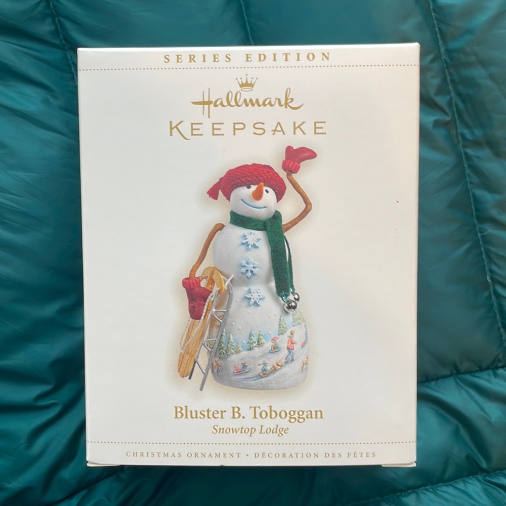 Hallmark Keepsake 2006 Bluster B. Toboggan #2 - New in Box